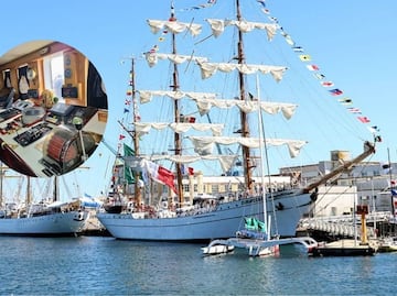 FOTOS Así es por dentro el Buque Escuela Cuauhtémoc que se estrelló en el puente de Brooklyn