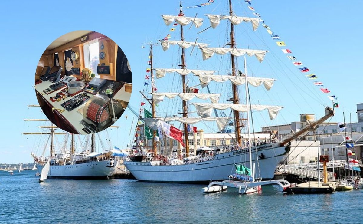 FOTOS Así es por dentro el Buque Escuela Cuauhtémoc que se estrelló en el puente de Brooklyn