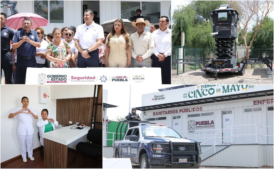 Instalan octavo Centro Estratégico de Seguridad en Acatlán de Osorio