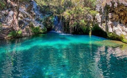 Este es el Ojo de Agua más hermoso de Puebla a donde se puede llegar en burro