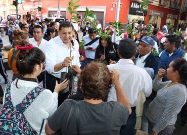 Alejandro Armenta continúa con la difusión de las tareas de Claudia Sheinbaum en Puebla