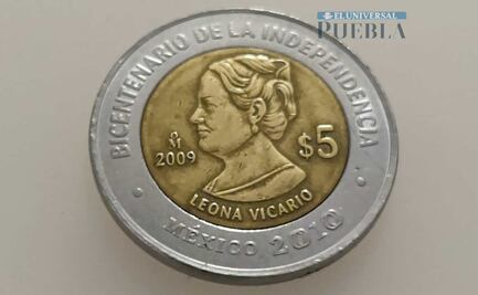 Cuánto vale la moneda de 5 pesos de Leona Vicario, la Madre de la Patria