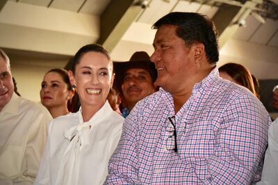 Julio Huerta celebra alianza de partidos para apoyar a Claudia Sheinbaum