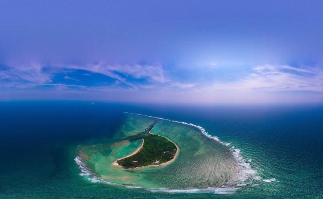 La Isla Lobos forma parte del Sistema Arrecifal Norveracruzano y es impresionante | Foto: Instagram mittolo20