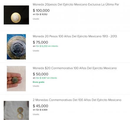 Día del Ejército Mexicano. La moneda conmemorativa que cuesta hasta 100 mil pesos