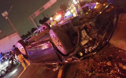 Choque de autobús contra tres autos particulares deja 21 lesionados en México-Pachuca