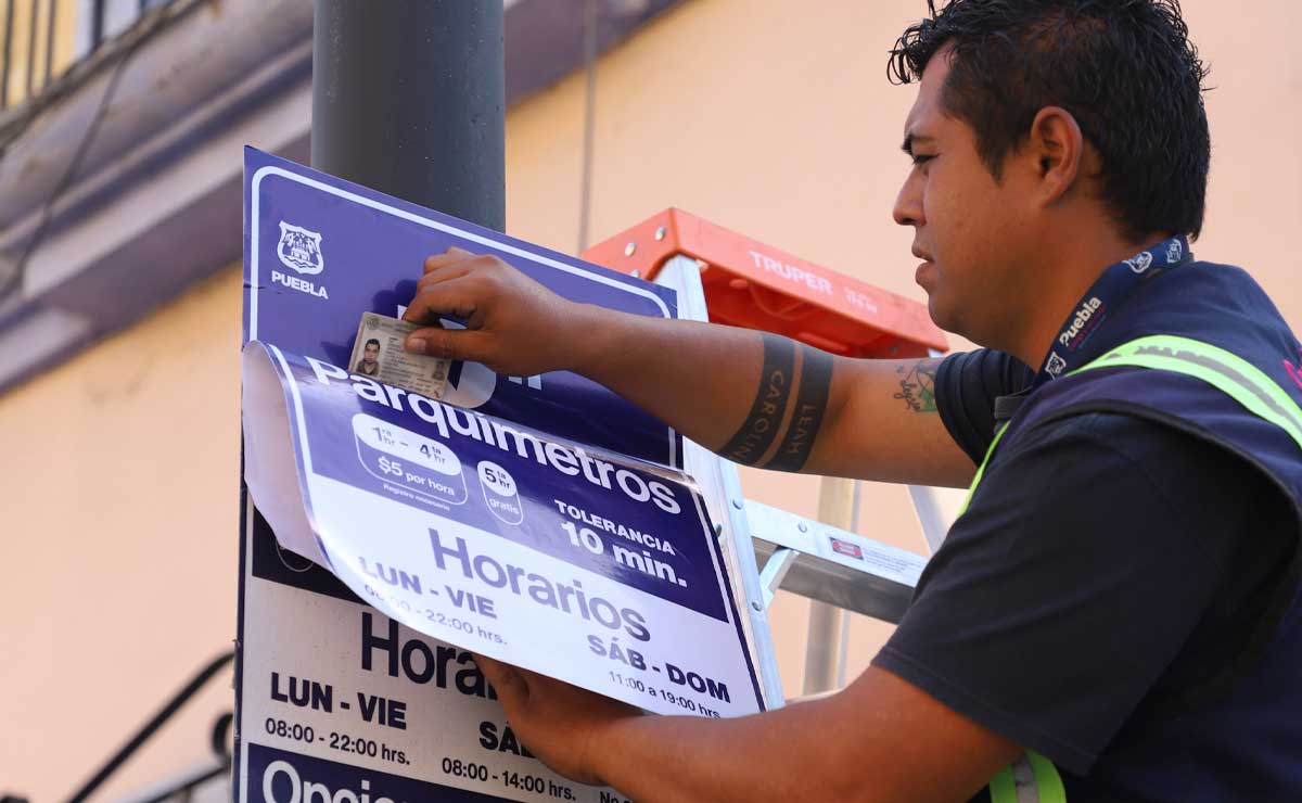 Evalúan suspensión de parquímetros durante Semana Santa en Puebla