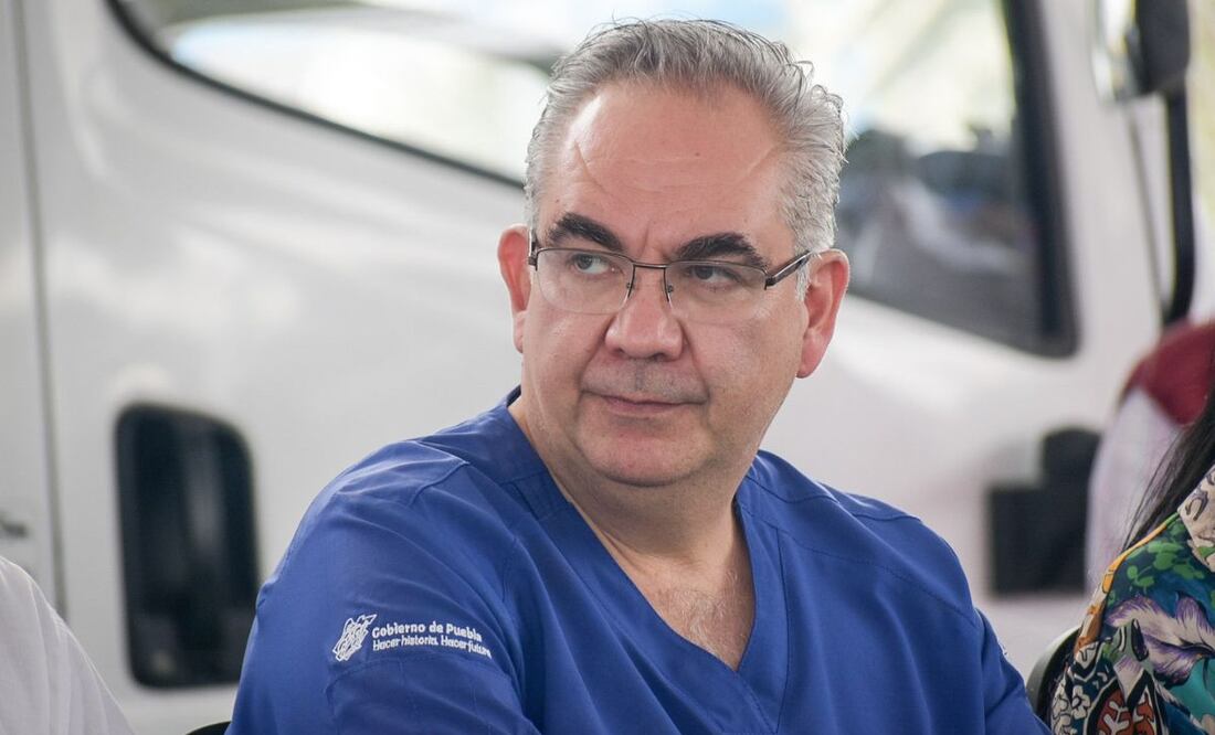 El ex secretario de Salud, José Antonio Martínez, aspira a la gubernatura de Puebla | Foto: Agencia Es Imagen para El Universal Puebla