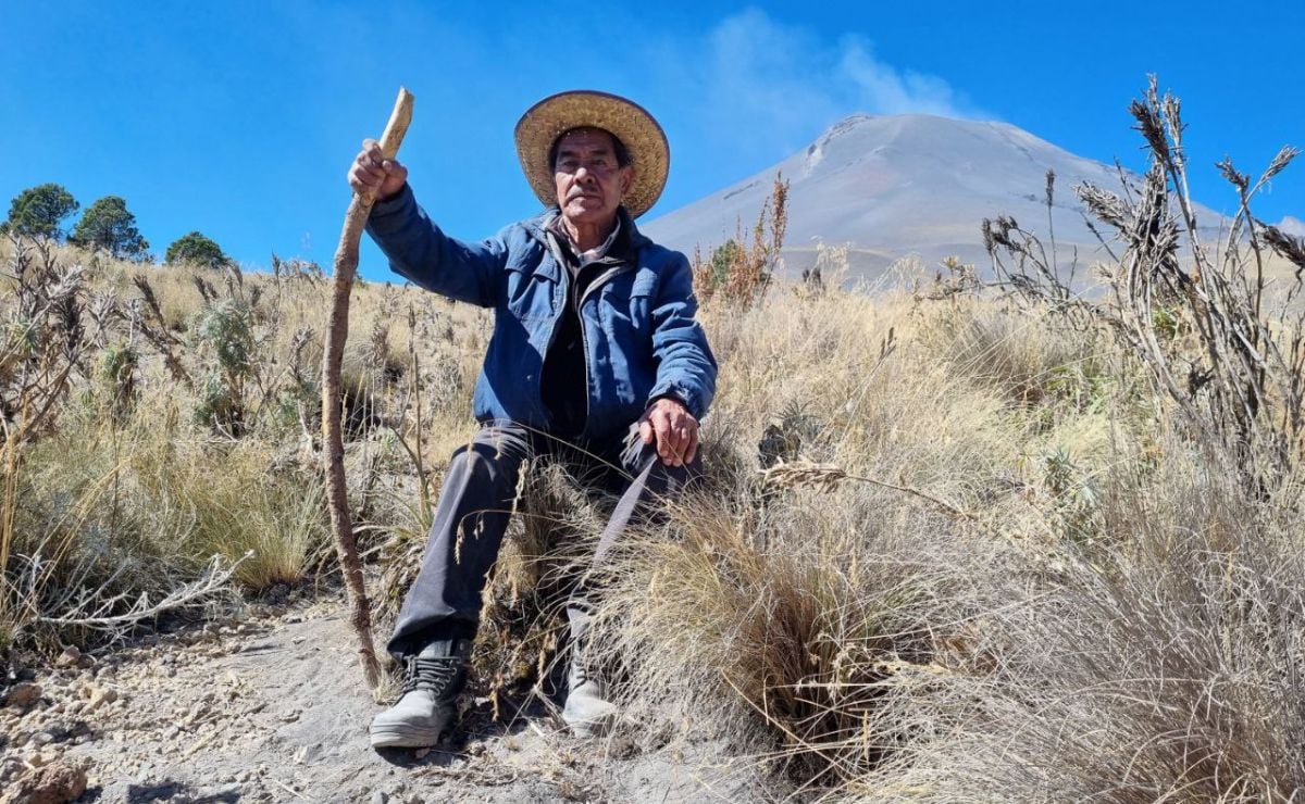 La población cercana al volcán Popocatépetl dice conocerlo muy bien. | Foto: Agencia Es Imagen para El Universal