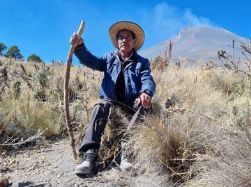 Así viven los habitantes asentados en las faldas del volcán Popocatépetl