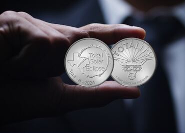 ¿Cuánto cuesta y dónde conseguir la moneda conmemorativa del eclipse solar?