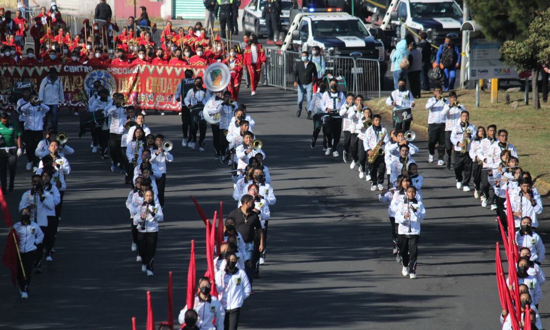 Serán más de 30 escuelas las que participarán en el desfile del 5 de mayo en la ciudad de Puebla | ES IMAGEN