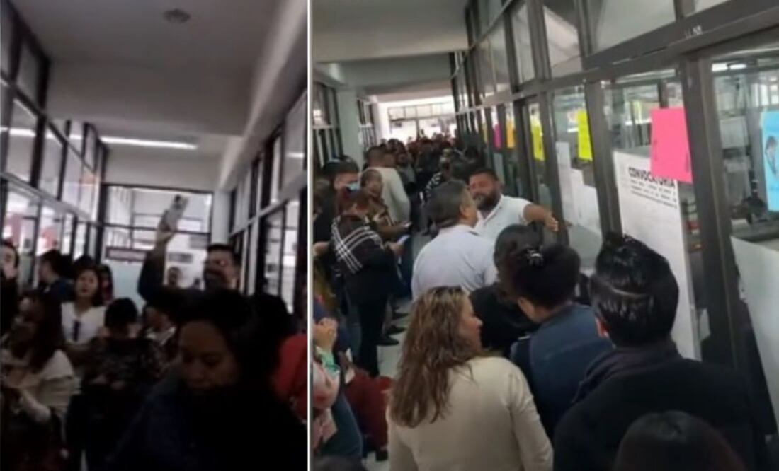 Maestros se manifestaron en las instalaciones de la SEP Puebla | Foto: Redes Sociales
