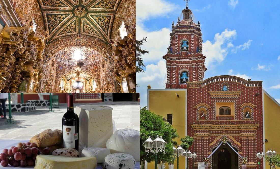 Santa María Tonantzintla es una localidad fascinante de Puebla. | Foto: Facebook Santa María Tonantzintla