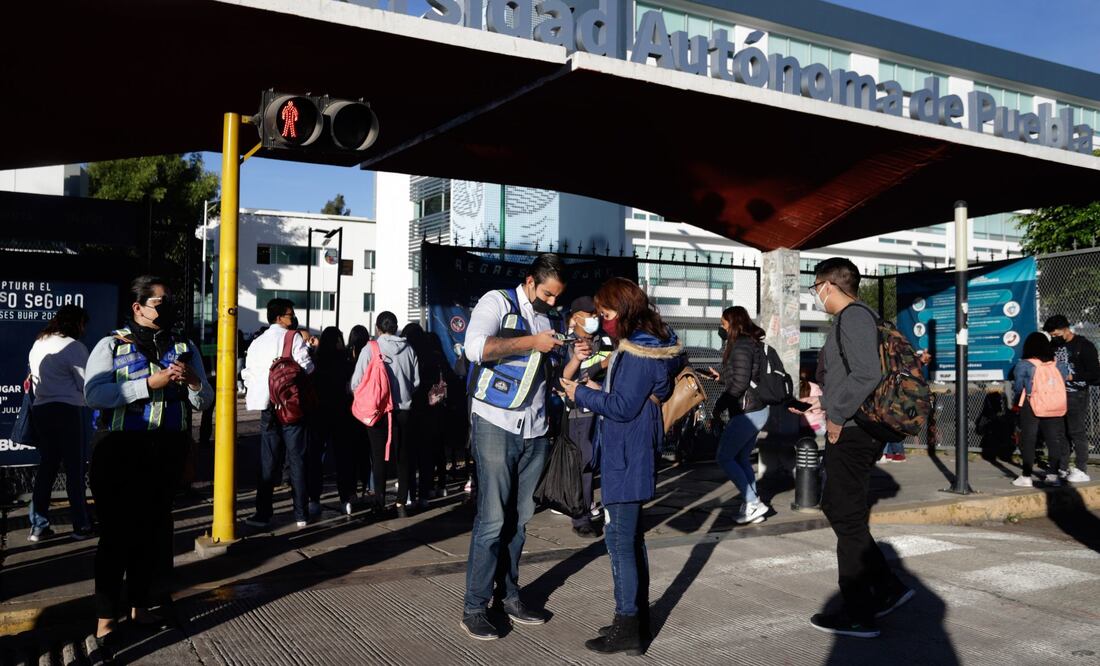 El campus de la BUAP recibe hoy a aspirantes y a sus familias. Foto: Cuartoscuro