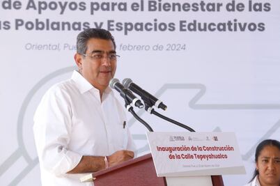 Gobierno estatal genera condiciones de igualdad en los 217 municipios de Puebla: Sergio Salomón