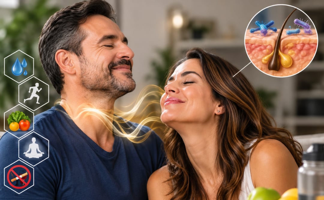 Científicos y especialistas en medicina estética explican qué pasa con el olor de las personas durante diversas etapas de la vida I Foto: Ilustrativa IA