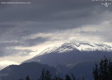 Monitoreo del volcán Popocatépetl, 14 de junio 2021