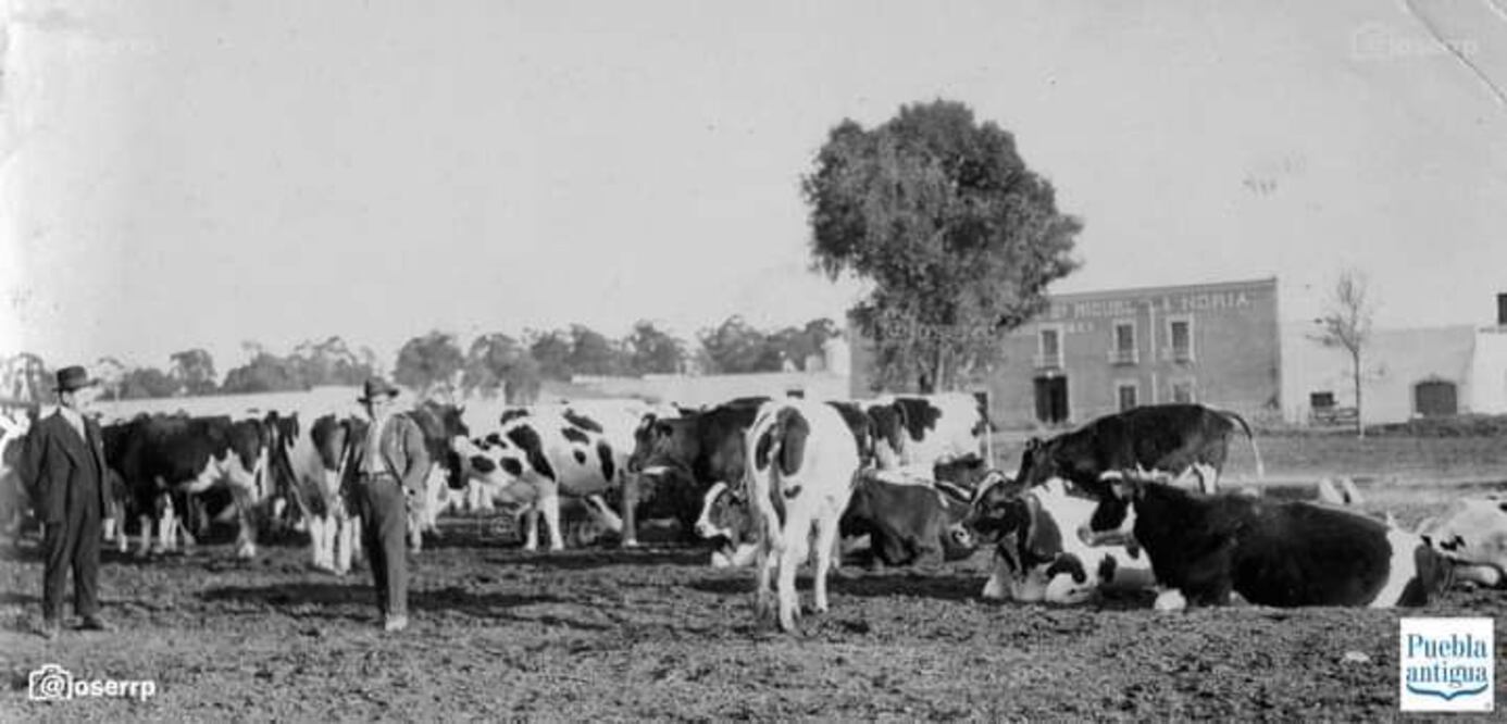 Así eran las haciendas de la ciudad de Puebla | Foto: Facebook Puebla Antigua
