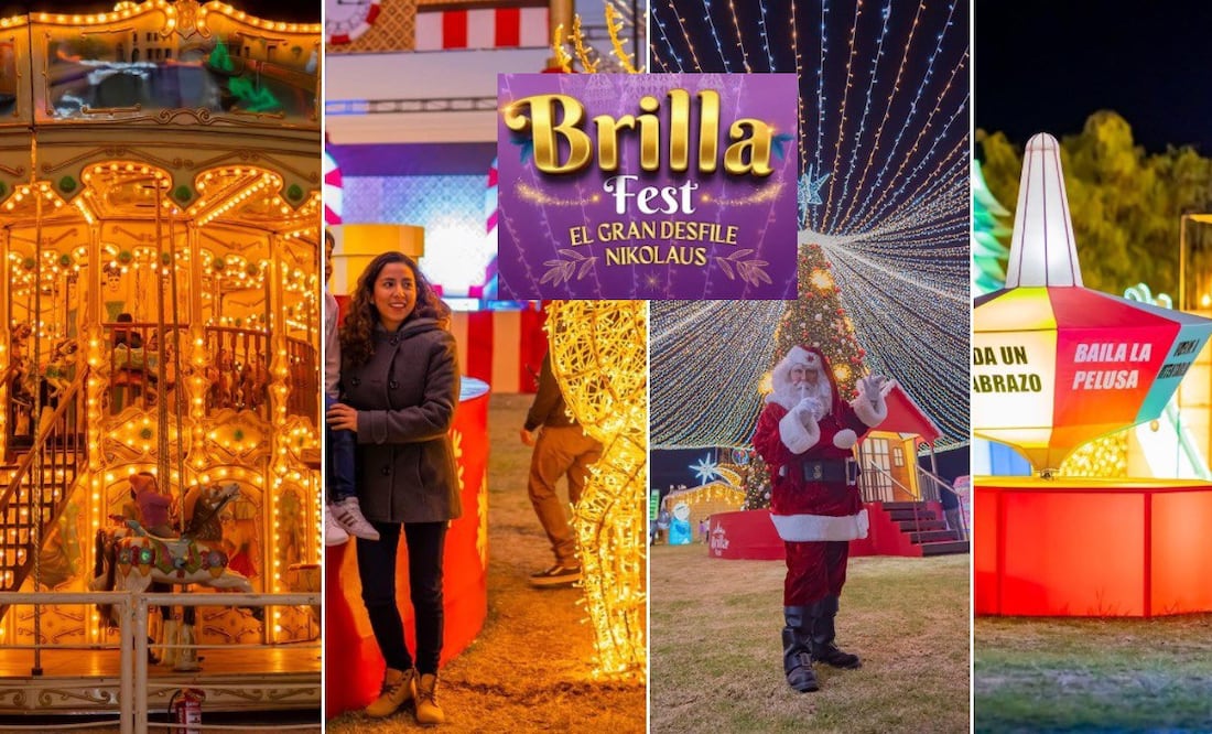 En el Pueblo Mágico de Atlixco se lleva a cabo el Brilla Fest | Foto: Especial