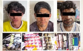 Desmantelan narcotienda y detienen a tres dealers en Atlixco