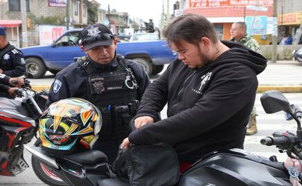Gobierno verifica que motociclistas cumplan con la regulación