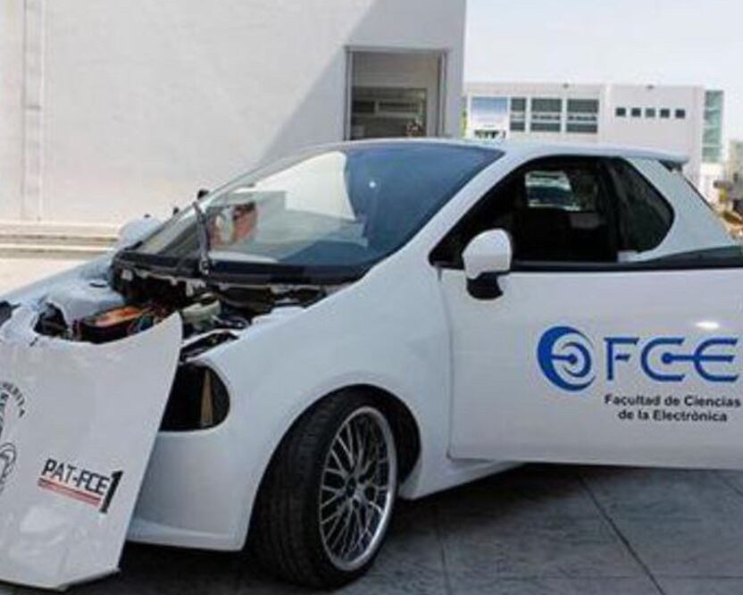 La BUAP ha elaborado prototipos de autos eléctricos | Foto: BUAP
