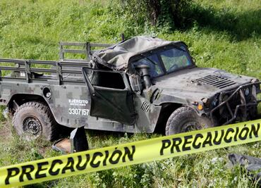 Muere militar y dos más resultan lesionados al volcar unidad oficial cerca del Aeropuerto de Puebla