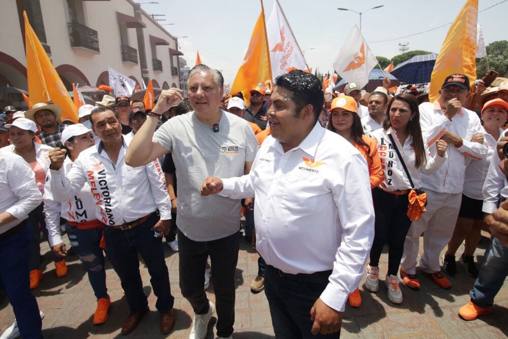 Movimiento Ciudadano hizo cierre de campaña en Huejotzingo | Foto Especial