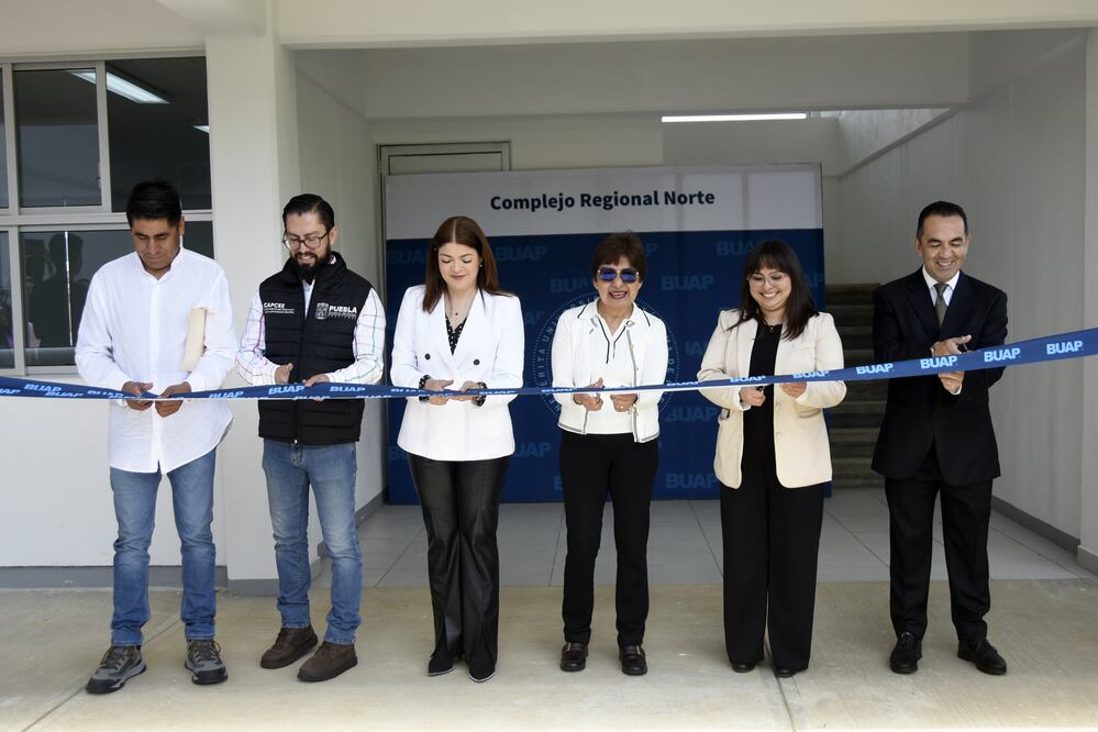 Nuevo edificio para nivel medio superior en el Complejo Regional Norte | Foto: BUAP.