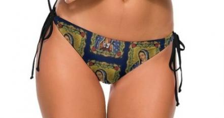 Así son los inusuales calzones de la Virgen de la Guadalupe que venden por internet