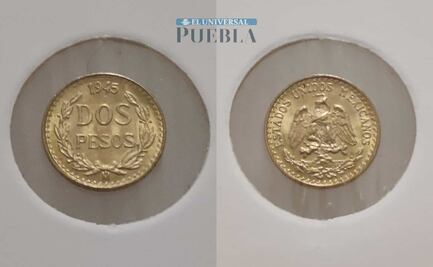 Cuanto cuesta un 'quinto', la moneda de oro de Dos Pesos