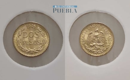 Cuanto cuesta un 'quinto', la moneda de oro de Dos Pesos