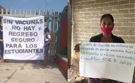 Padres de familia piden en Twitter #VacunaParaEstudiantes