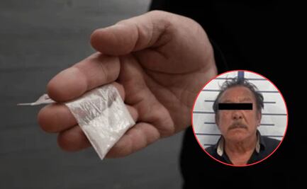 Detiene FGE en flagrancia a hombre por delitos contra la salud