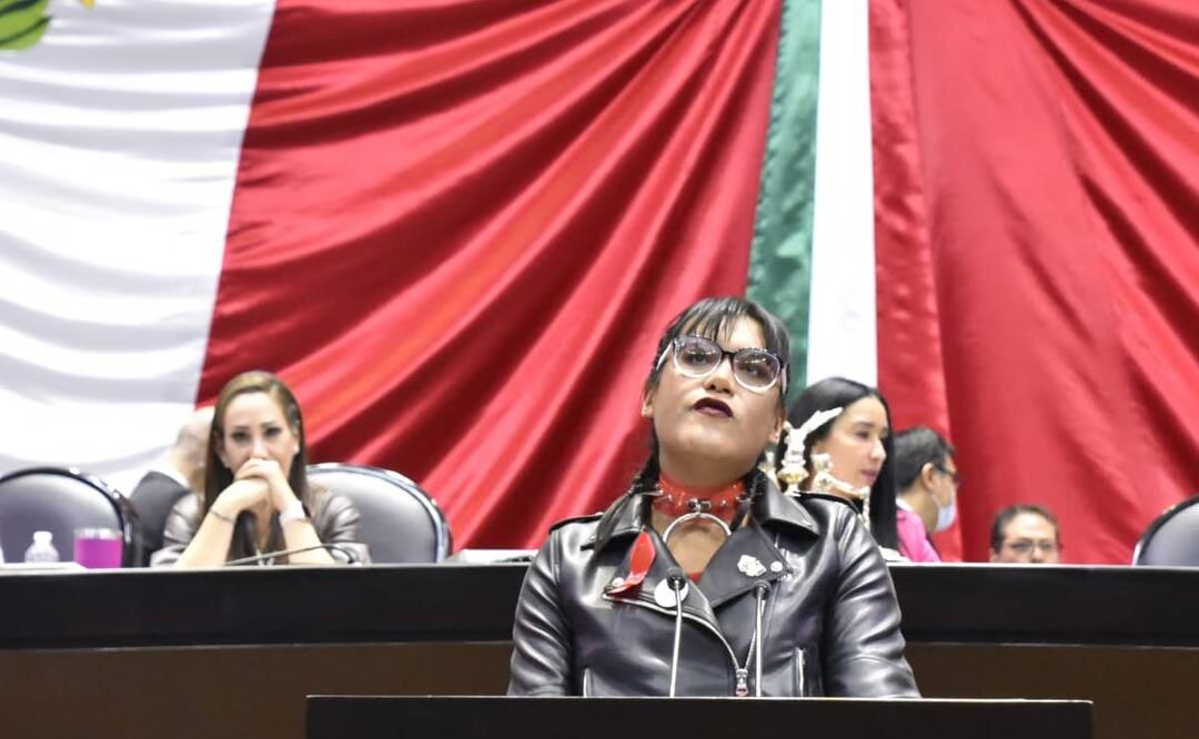 La diputada federal de Morena, María Clemente García, quiere que Messi sea declarada persona non grata en México | Foto Twitter de la diputada María Clemente