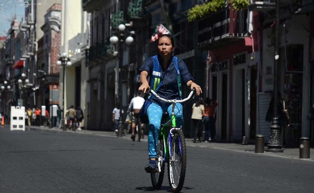 El Gran Paseo Dominical fue suspendido en Puebla | Foto: agencia Es Imagen para El Universal Puebla