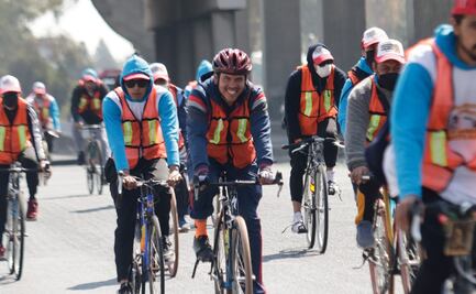 Peregrinos de Puebla hacia la Basílica de Guadalupe para el 12 de febrero