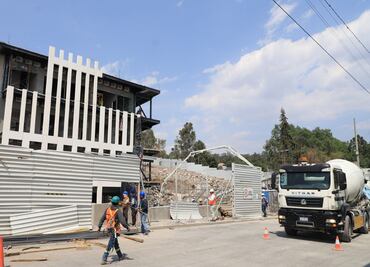 Nueva sede del Congreso de Puebla estará lista en octubre: Sergio Salomón