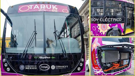 Cómo es Taruk, el autobús eléctrico que circula en la Ciudad de México