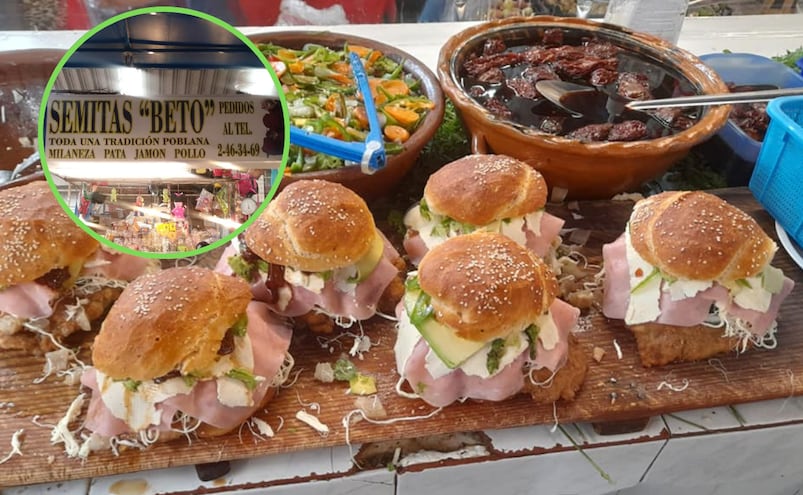 Este restaurante de cemitas en el Mercado de La Acocota fue reconocido por la Guía Michelin 