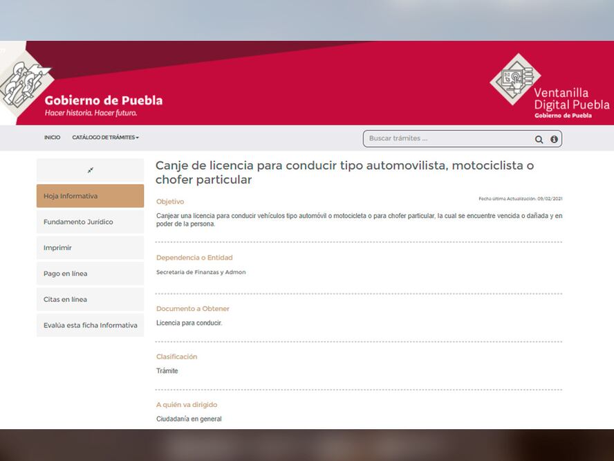 Ventanilla Digital en Puebla