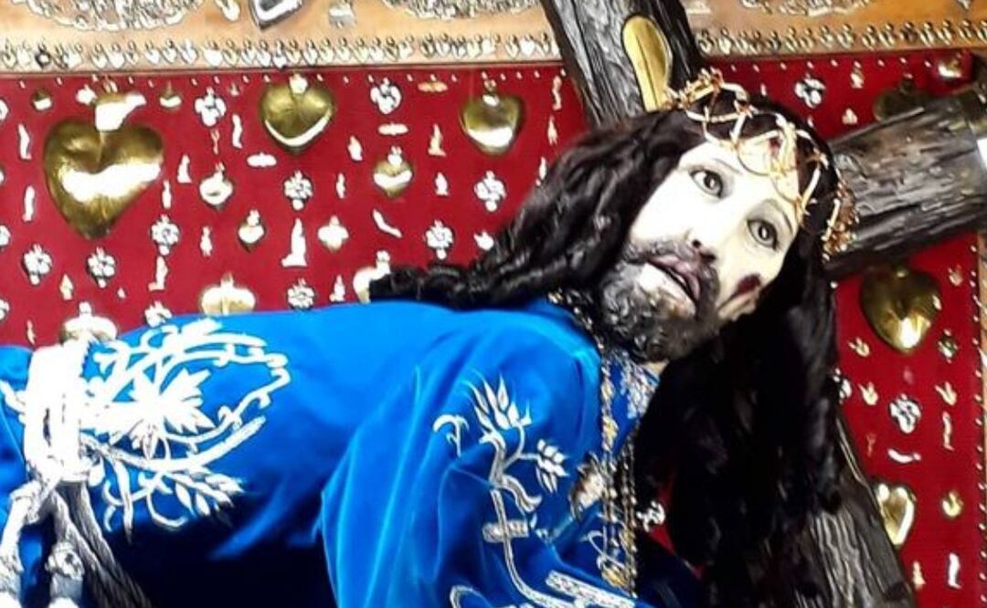 Al Señor de las Maravillas se le atribuyen muchos milagros y por ello miles de feligreses lo celebran tres veces al año. Su fiesta principal es el 1 de julio | FOTO: Instagram @luisderuiz