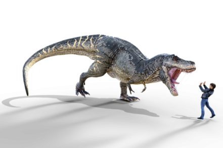Cómo ver en Google dinosaurios en 3D