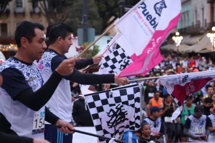 Medio maratón de Puebla: participaron más de dos mil 500 corredores