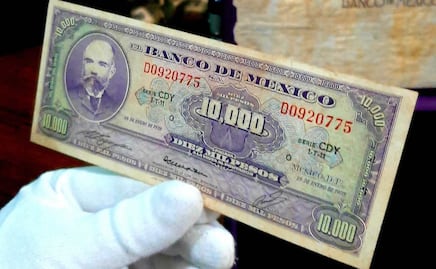 Los 10,000 pesos de Matías Romero. En cuánto se vende el billete de los ricos