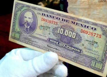 Los 10,000 pesos de Matías Romero. En cuánto se vende el billete de los ricos