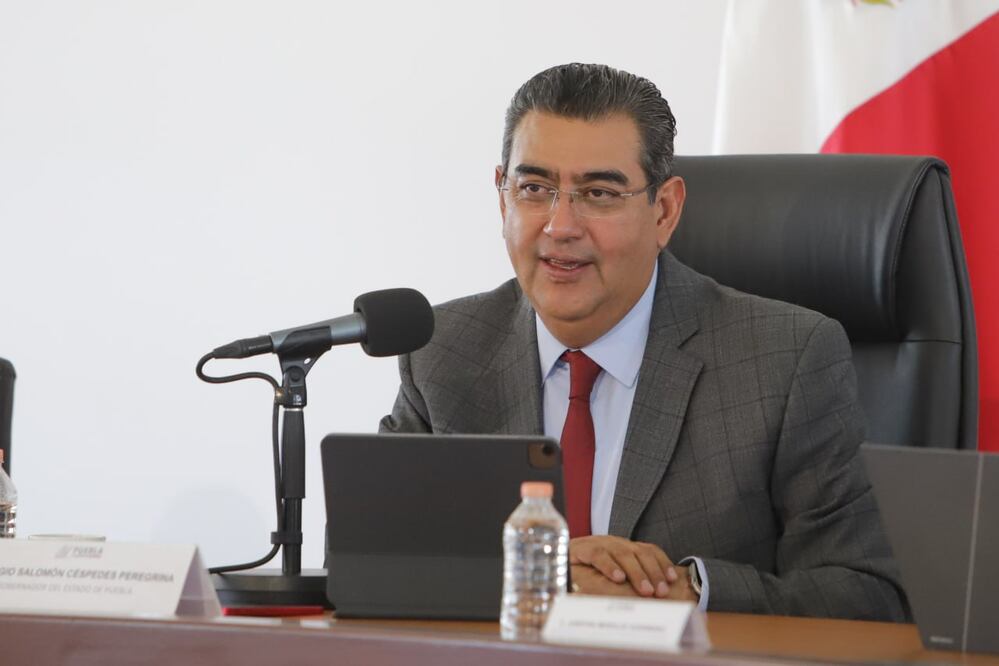 El gobernador de Puebla aseguró que estará atento para que no haya ningún tipo de desvío ni promoción anticipada | Agencia Es Imagen para El Universal Puebla