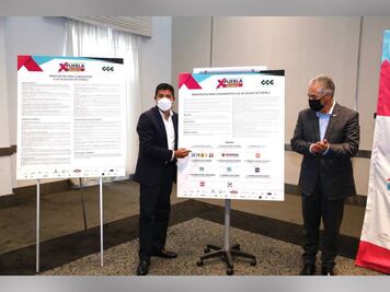 Lalo Rivera se comprometió a atender las demandas del sector empresarial