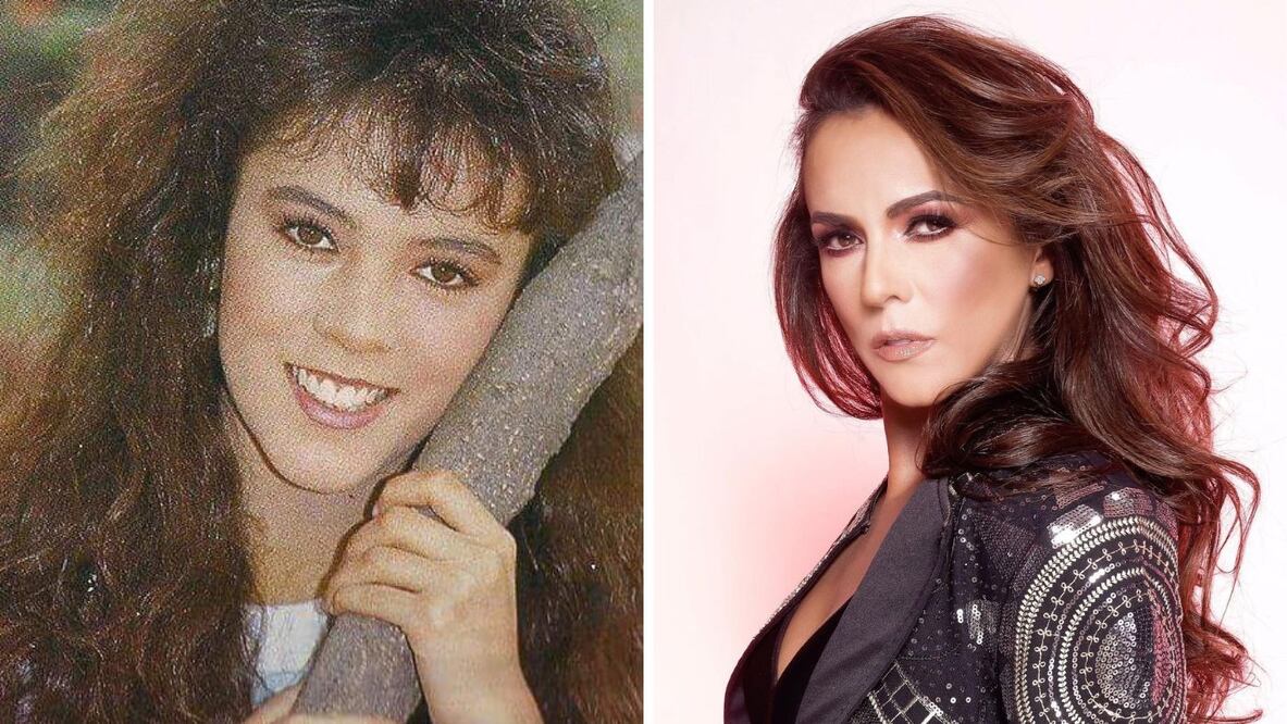 Edith Márquez, al paso de los años. Así se lucía de joven y así se ve ahora